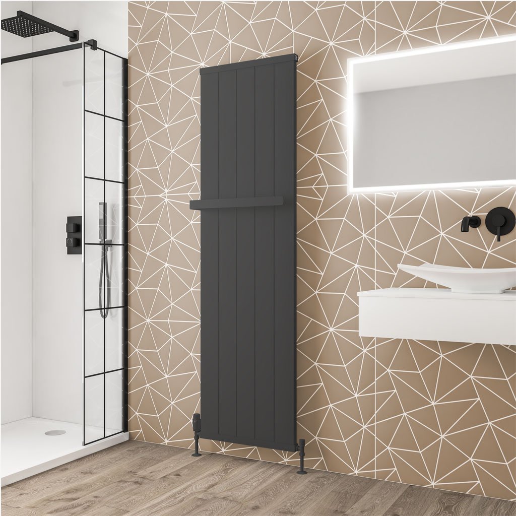 Kingswood Slimline 1800 x 510 Aluminium Radiator