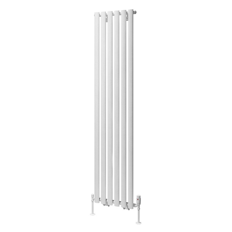 Tunstall 1800 x 420 Radiator Matt White