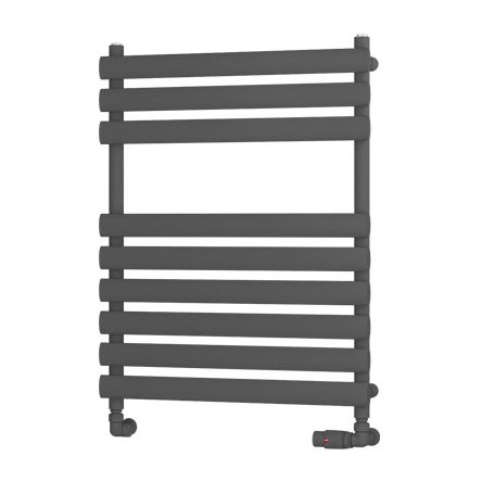 Tunstall 800 x 600 Towel Rail Matt Anthracite