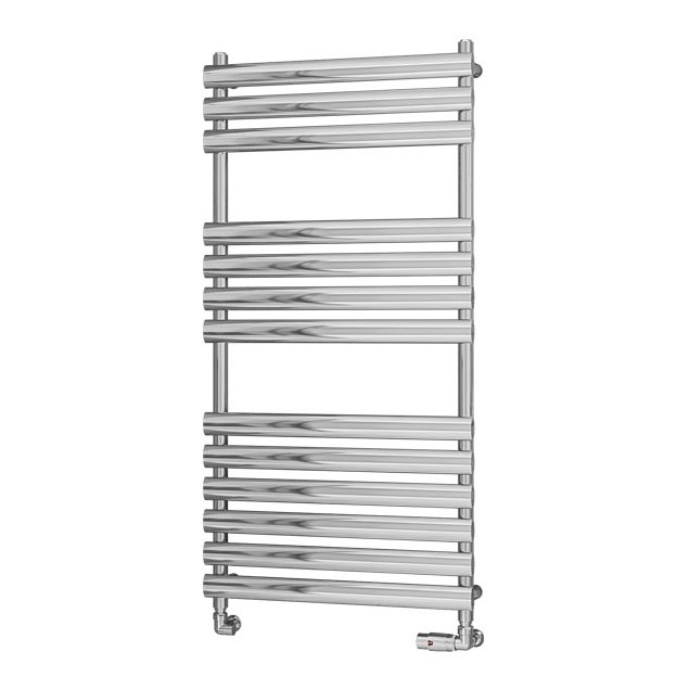 Tunstall 1200 x 600 Towel Rail Chrome