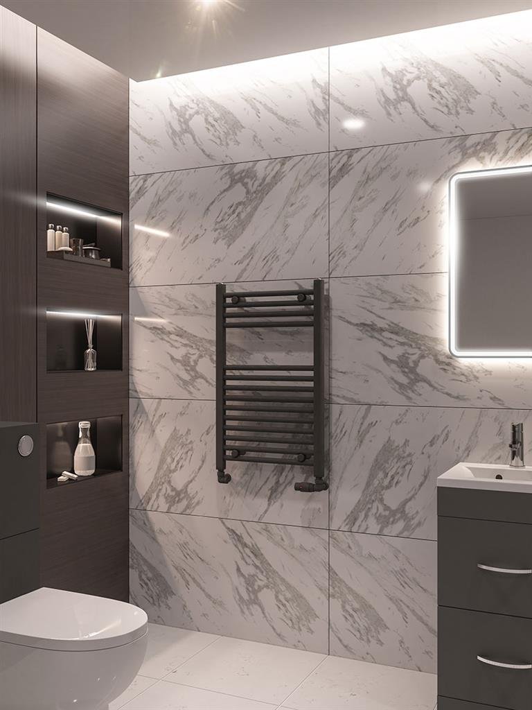 Wingrave 800 x 500 Straight Multirail Matt Anthracite