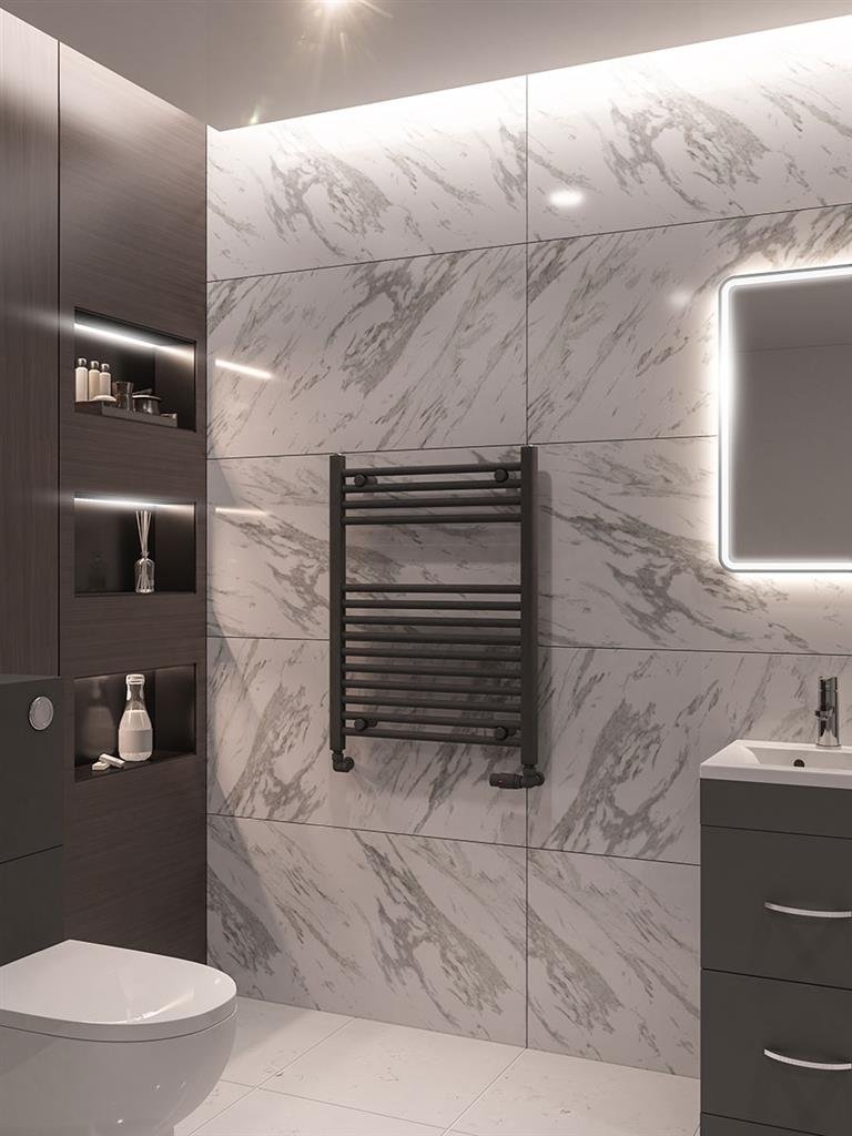 Wingrave 800 x 600 Straight Multirail Matt Anthracite