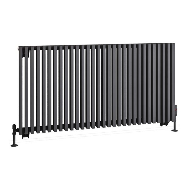 Rowsham 600 x 1180mm Radiator Matt Anthracite