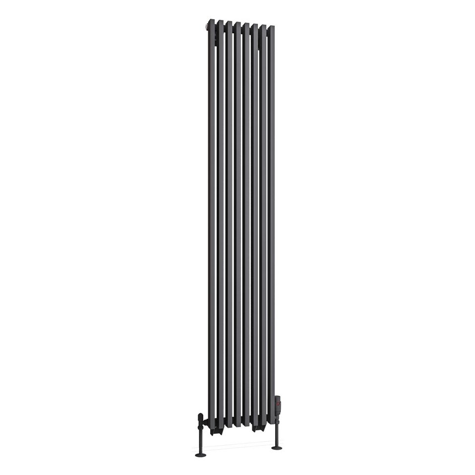 Rowsham 1800 x 300mm Radiator Matt Anthracite