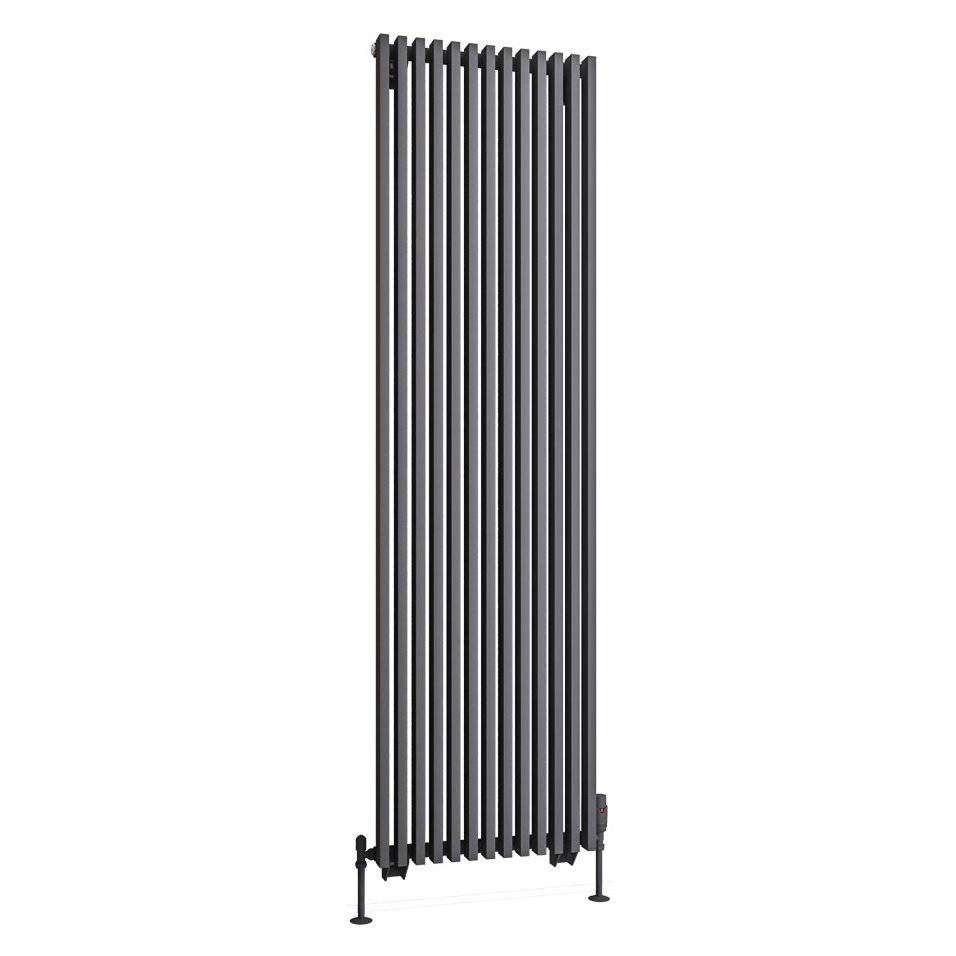 Rowsham 1800 x 500mm Radiator Matt Anthracite
