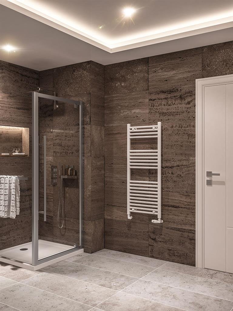 Wingrave 1200 x 500 Straight Multirail Gloss White