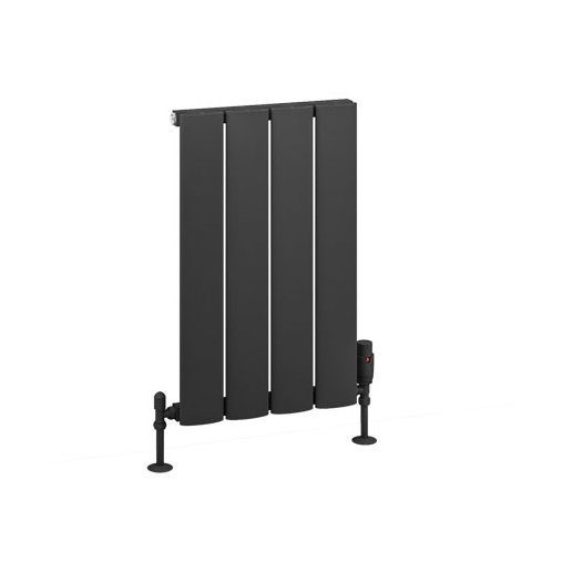 Malmesbury 600 x 375 Aluminium Radiator Matt Anthracite