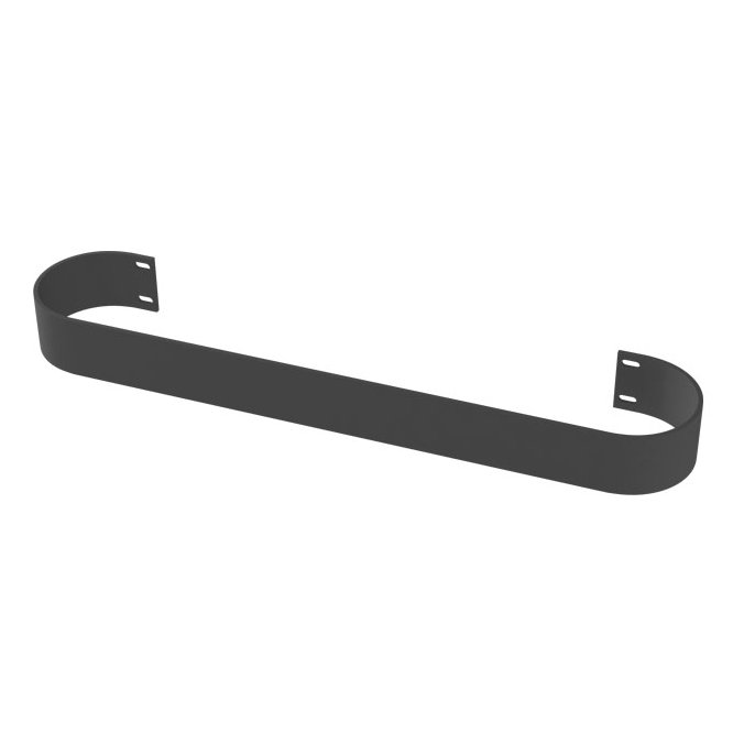 Malmesbury Towel Hanger 375mm Matt Anthracite