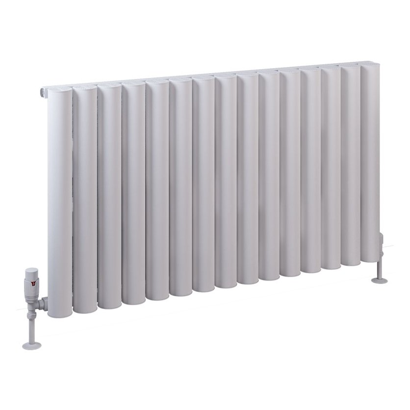 Burford 600 x 1045 Aluminium Radiator Matt White
