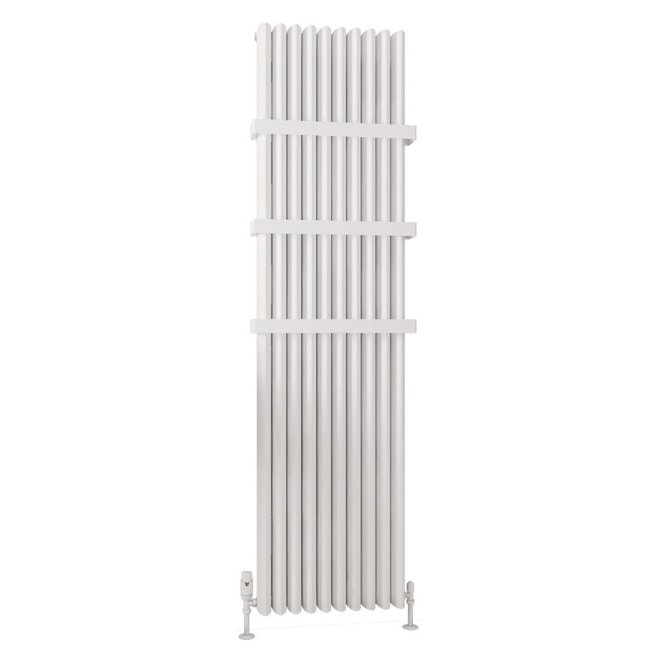 Witney 1800 x 470 Aluminium Radiator Matt White