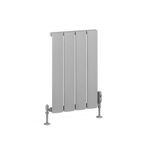 Malmesbury 600 x 375 Aluminium Radiator Matt Grey