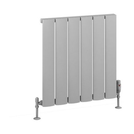 Malmesbury 600 x 565 Aluminium Radiator Matt Grey