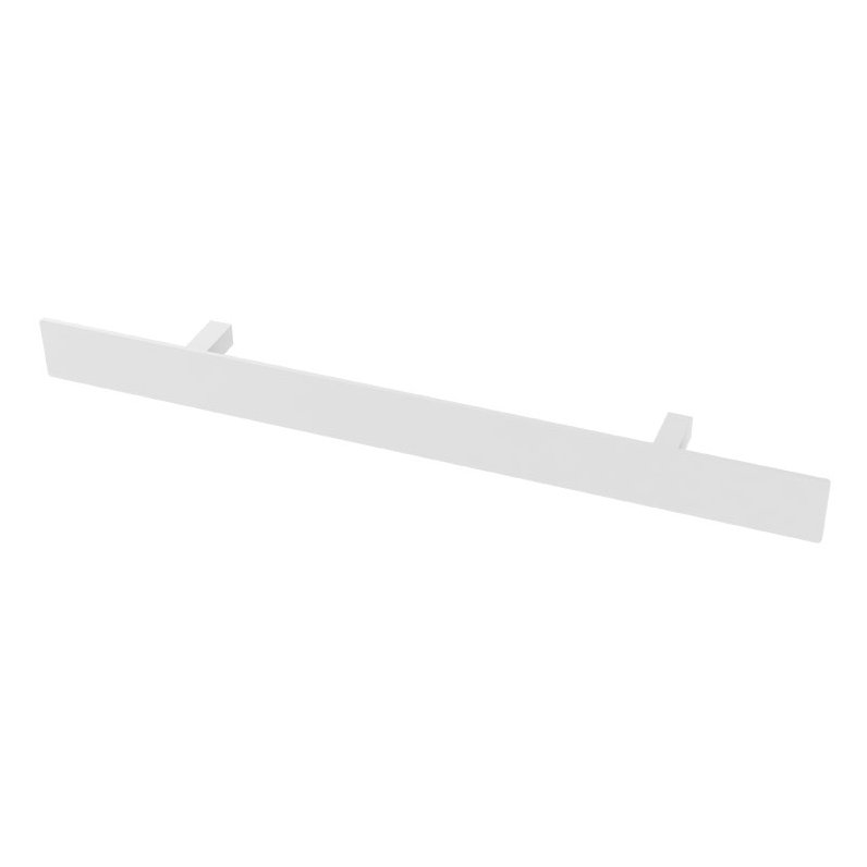 Malmesbury Flat Style Towel Hanger 470mm Matt White
