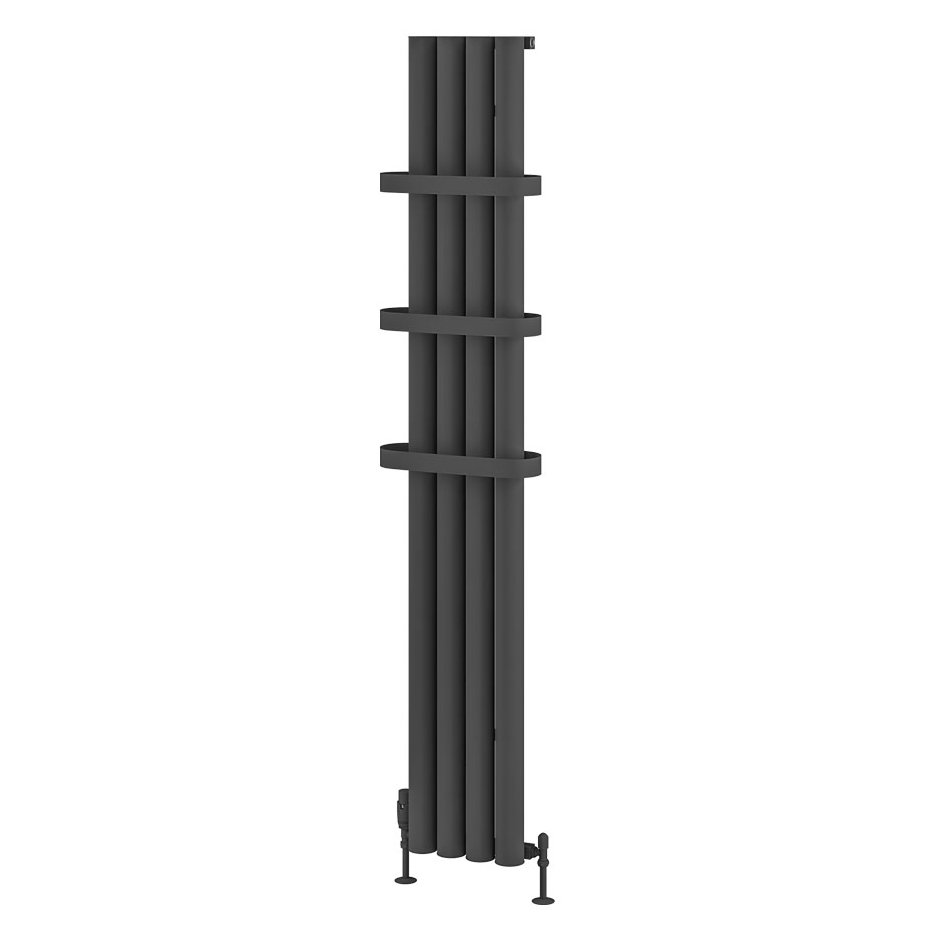 Burford Towel Hanger 275mm Matt Anthracite