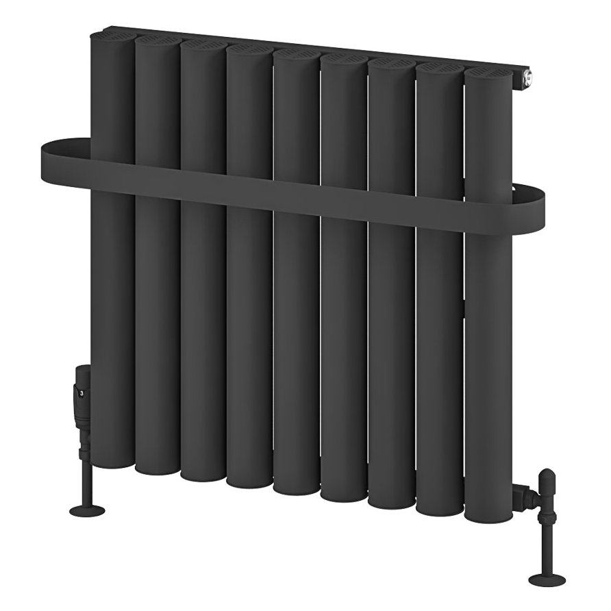 Burford Towel Hanger 625mm Matt Anthracite