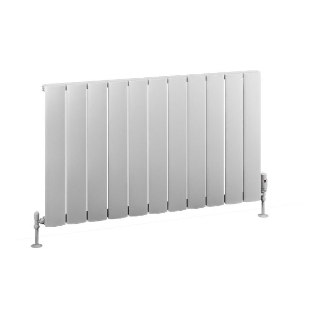 Malmesbury 600 x 1040 Aluminium Radiator Matt White