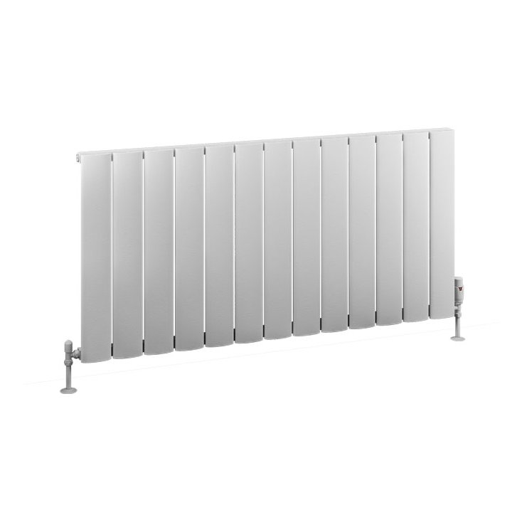 Malmesbury 600 x 1230 Aluminium Radiator Matt White