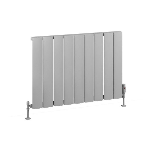 Malmesbury 600 x 850 Aluminium Radiator Matt Grey