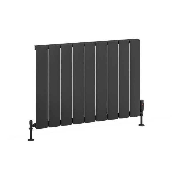 Malmesbury 600 x 850 Aluminium Radiator Matt Anthracite