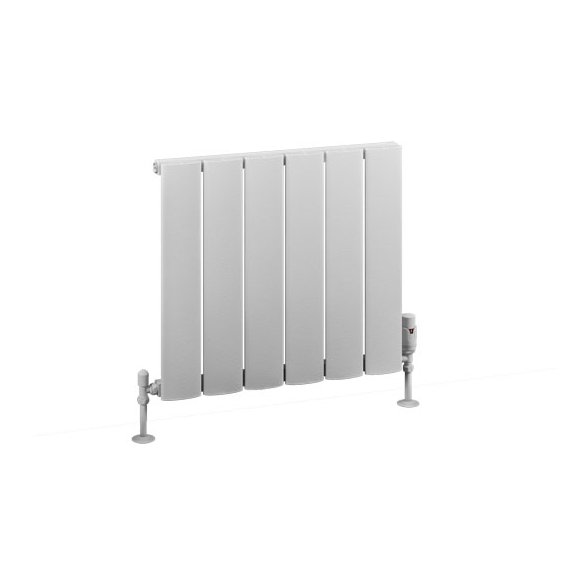 Malmesbury 500 x 565 Aluminium Radiator Matt White