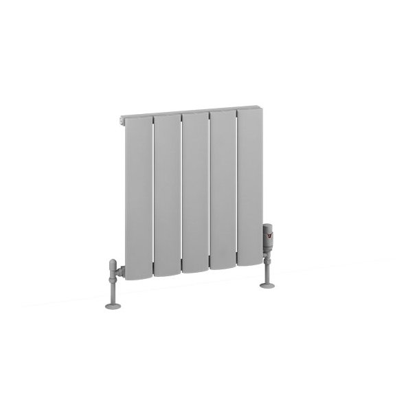 Malmesbury 500 x 470 Aluminium Radiator Matt Grey