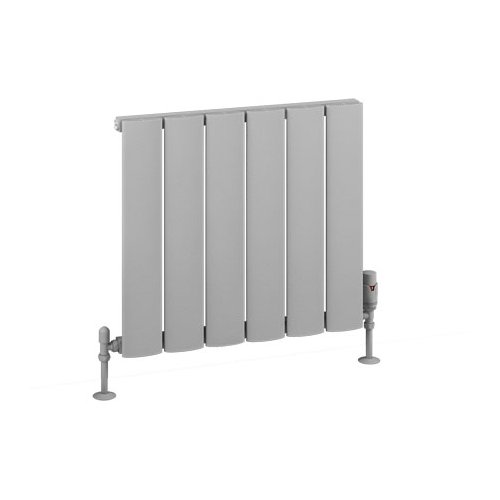 Malmesbury 500 x 565 Aluminium Radiator Matt Grey