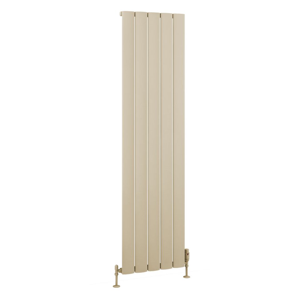 Malmesbury 1800 x 470 Aluminium Radiator Matt Cappucino