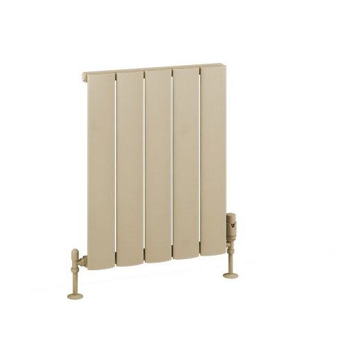 Malmesbury 600 x 470 Aluminium Radiator Matt Cappucino