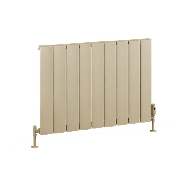 Malmesbury 600 x 850 Aluminium Radiator Matt Cappucino