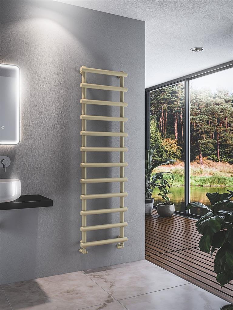 Marlow 1750 x 500 Towel Rail Matt Cappucino