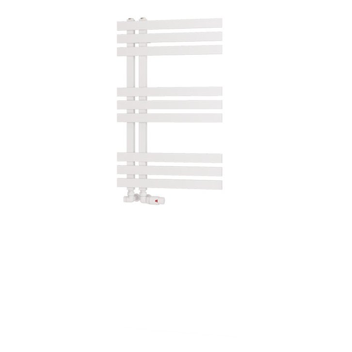 Hurley 800 x 500 Towel Rail Matt White