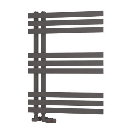 Hurley 800 x 600 Towel Rail Matt Anthracite