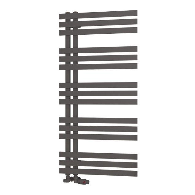Hurley 1200 x 600 Towel Rail Matt Anthracite