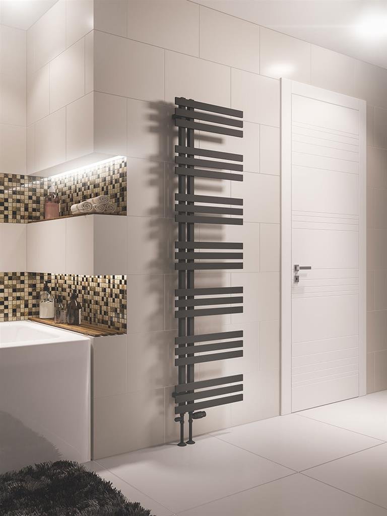 Hurley 1800 x 500 Towel Rail Matt Anthracite