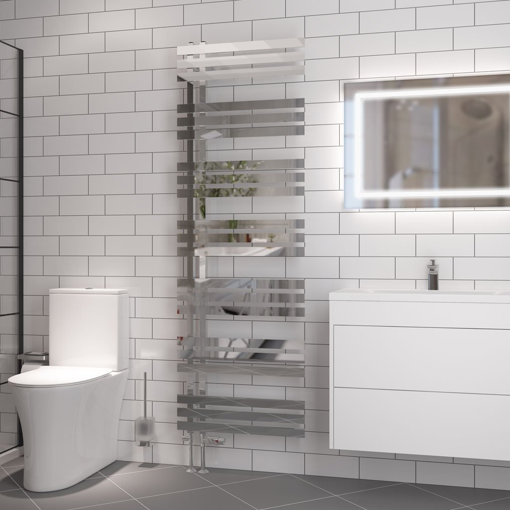 Hurley 1800 x 600 Towel Rail Chrome