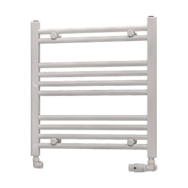 Westward 600 x 600 Straight Multirail Gloss White