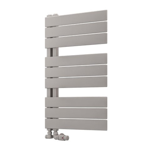 Helmsley 800 x 500 Towel Rail Matt Grey