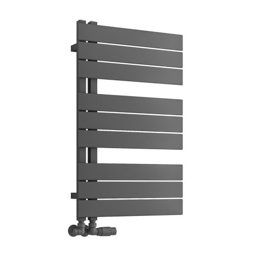 Helmsley 800 x 500 Towel Rail Matt Anthracite
