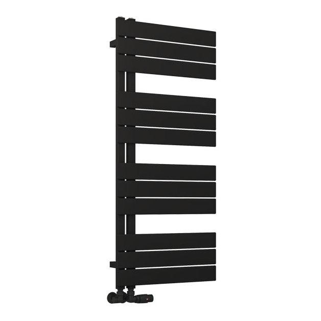Helmsley 1150 x 500 Towel Rail Matt Black