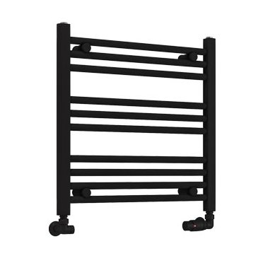Wingrave 600 x 600 Straight Multirail Matt Black