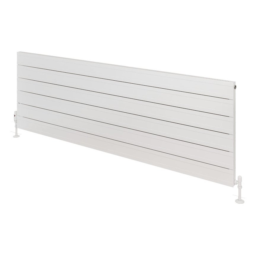 Berkeley 603 x 1800 Aluminium Radiator Matt White