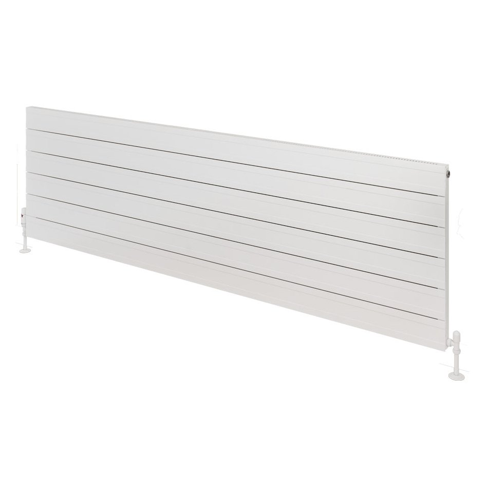 Berkeley 603 x 2000 Aluminium Radiator Matt White