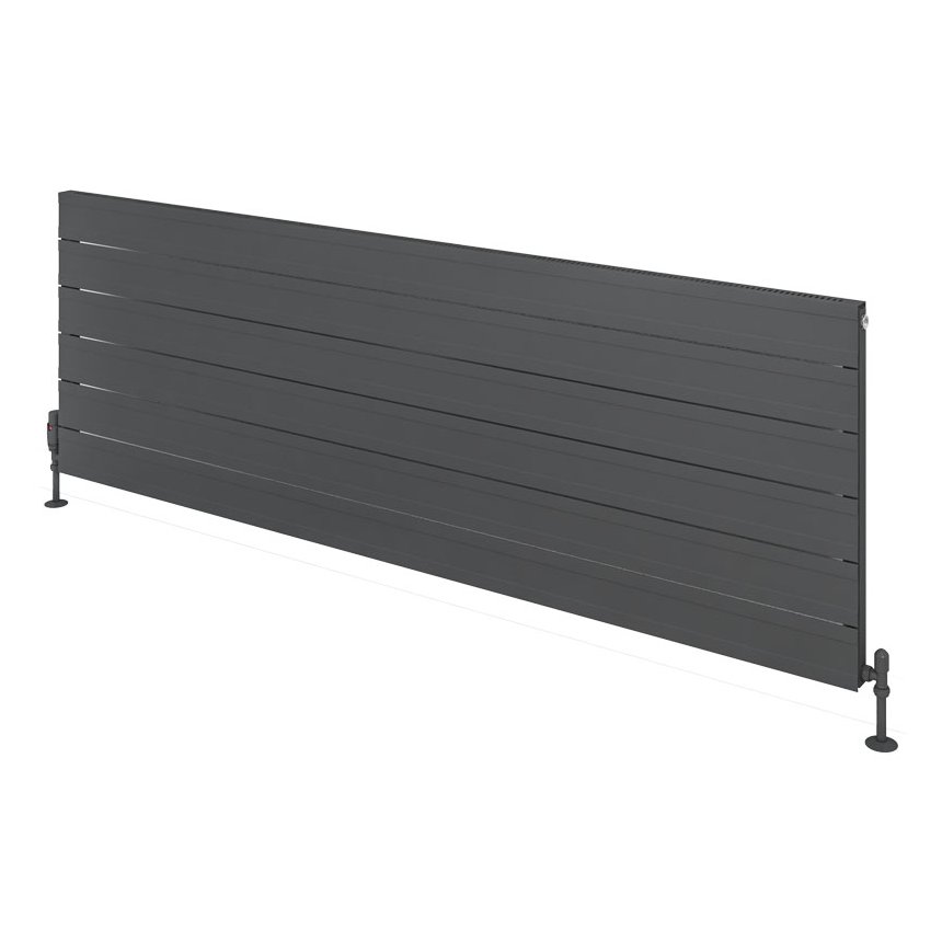 Berkeley 603 x 1800 Aluminium Radiator Matt Anthracite