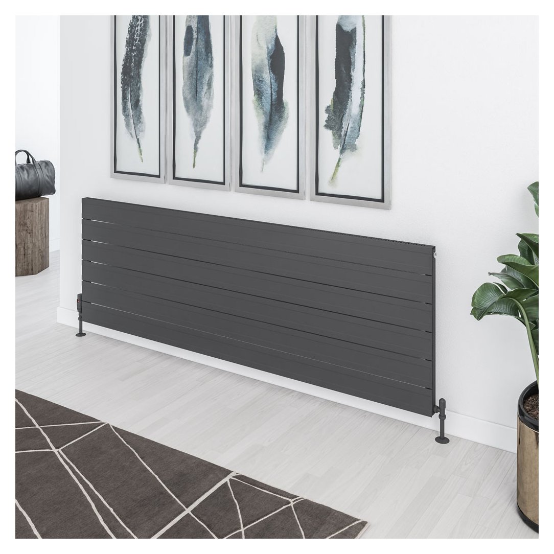Berkeley 603 x 1800 Aluminium Radiator Matt Anthracite
