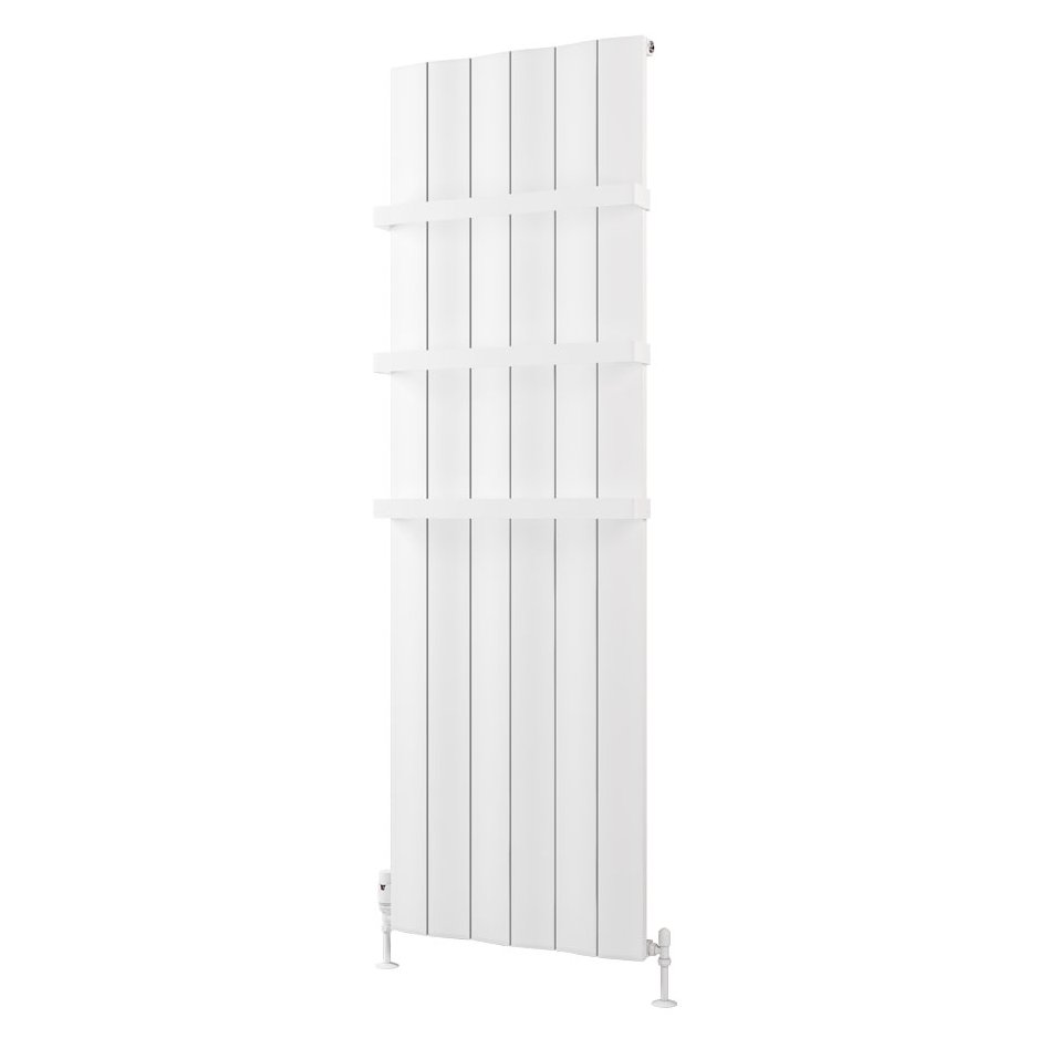 Fairford 1800 x 565 Aluminium Radiator Matt White