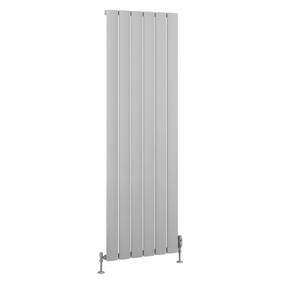 Malmesbury 1800 x 565 Aluminium Radiator Matt Grey