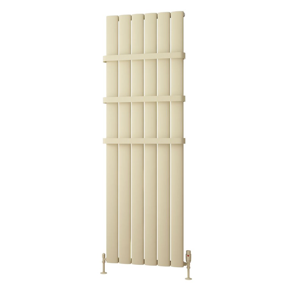 Malmesbury 1800 x 565 Aluminium Radiator Matt Cappuccino