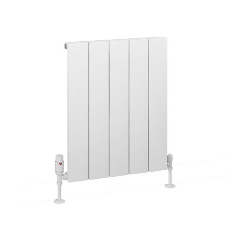 Charlton 600 x 470 Aluminium Radiator Matt White