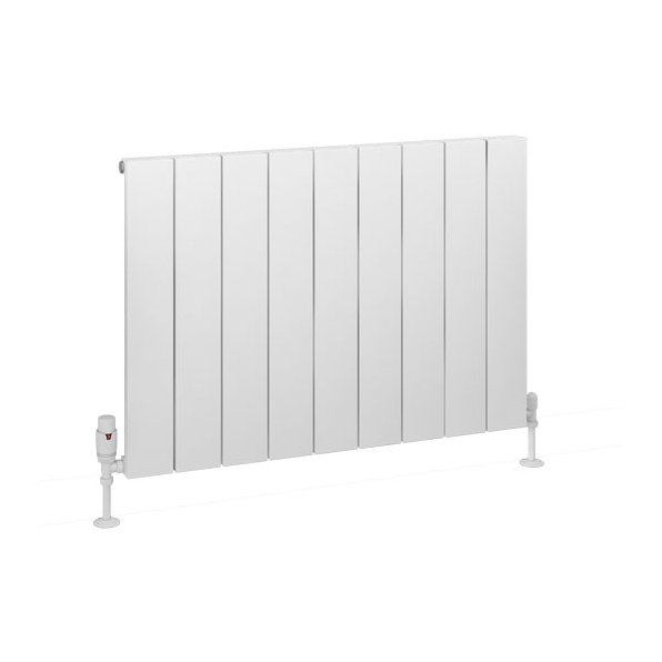 Charlton 600 x 850 Aluminium Radiator Matt White