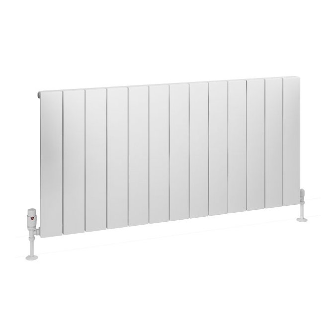 Charlton 600 x 1230 Aluminium Radiator Matt White